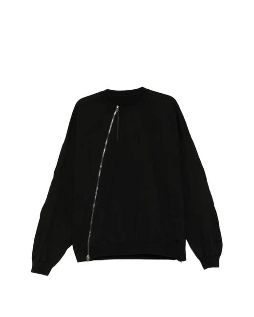 The Viridi-anne Black Sweat À Fermeture Zippée for men