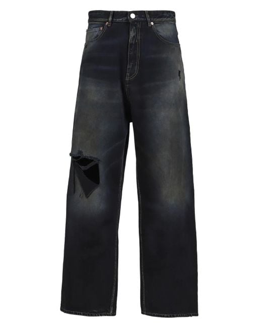 Pantalon Ample À Effet Usé Vetements pour homme en coloris Blue