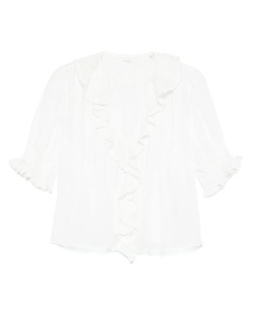 Blusa Henri Doen de color White