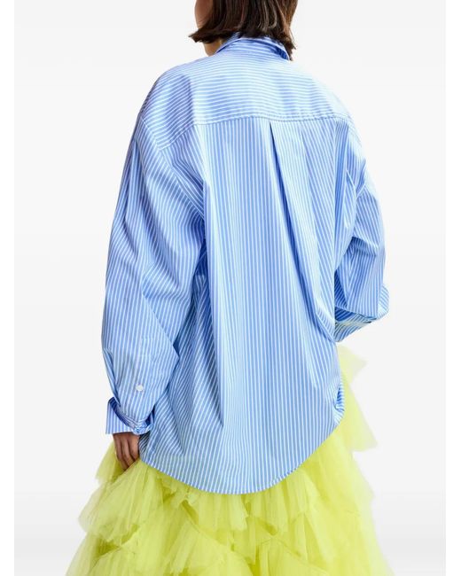 Essentiel Antwerp Blue "Jiwi" Shirt With Bowties