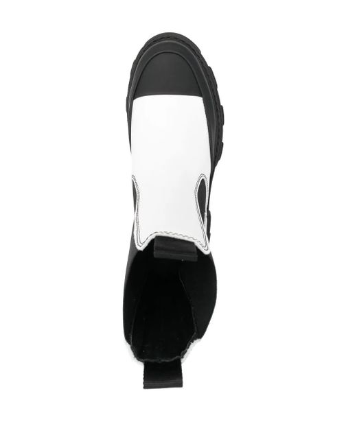 Ganni Black Chunky Chelsea Boots