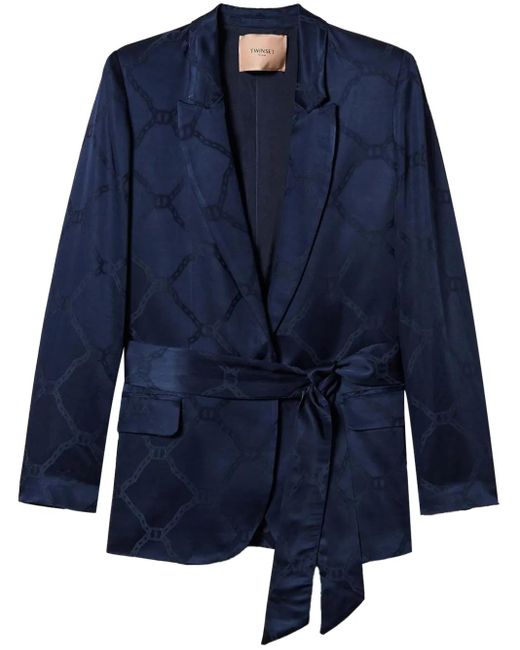 Twinset ロゴ ジャケット Blue