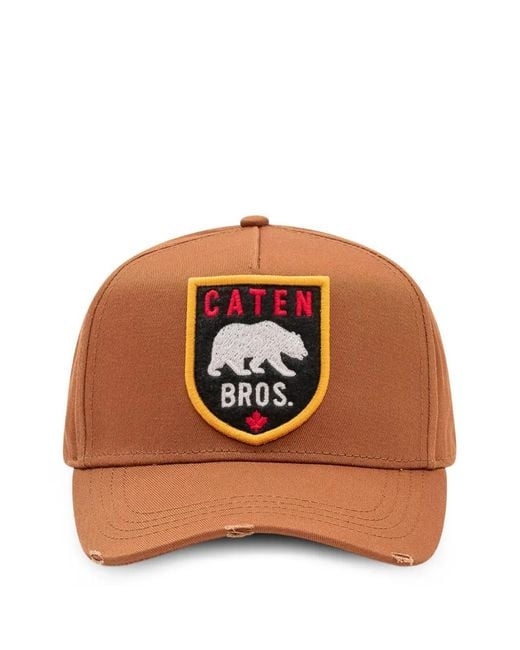 Casquette À Patch Logo DSquared² pour homme en coloris Brown