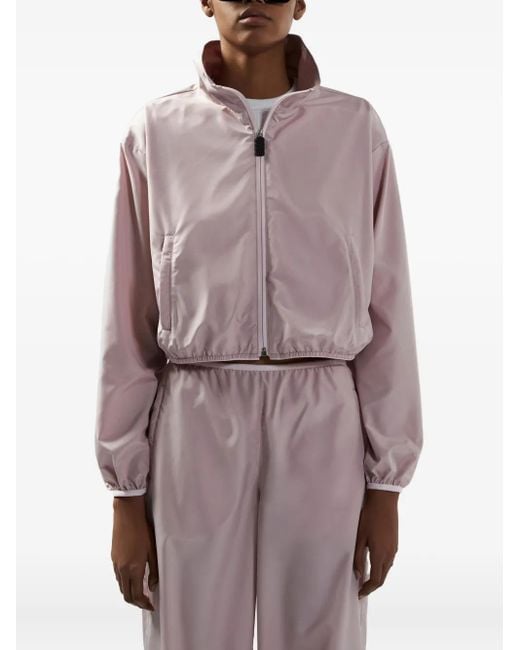 Gcds Pink Zip-Up Jacket