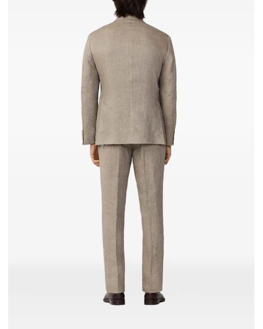 Hackett Natural Delave Hopsack Blazer for men