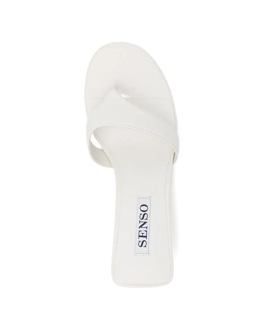 Senso White 45Mm Ginta Ii Sandals