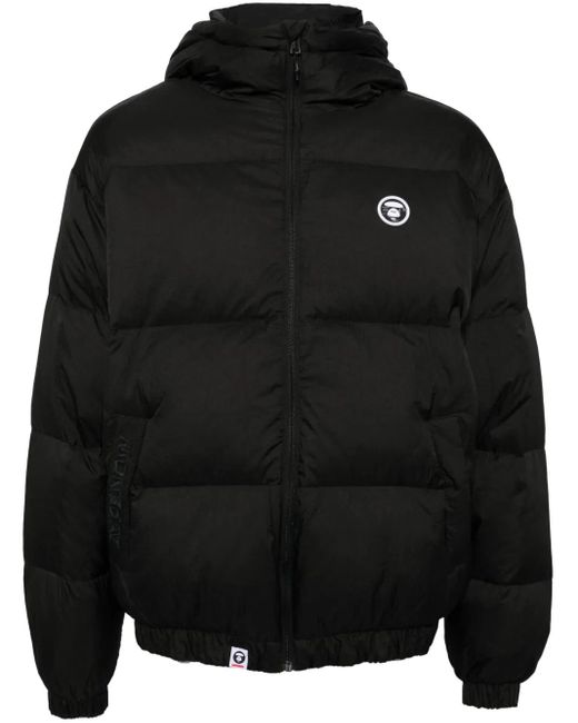 Veste Matelassée À Appliqué Logo Aape By A Bathing Ape pour homme en coloris Black