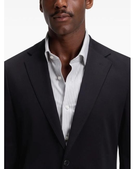 Boss Black Notched-Lapel Blazer for men