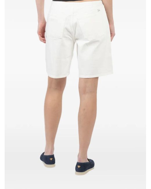 Bermudas Con Cordones Still Here de color White