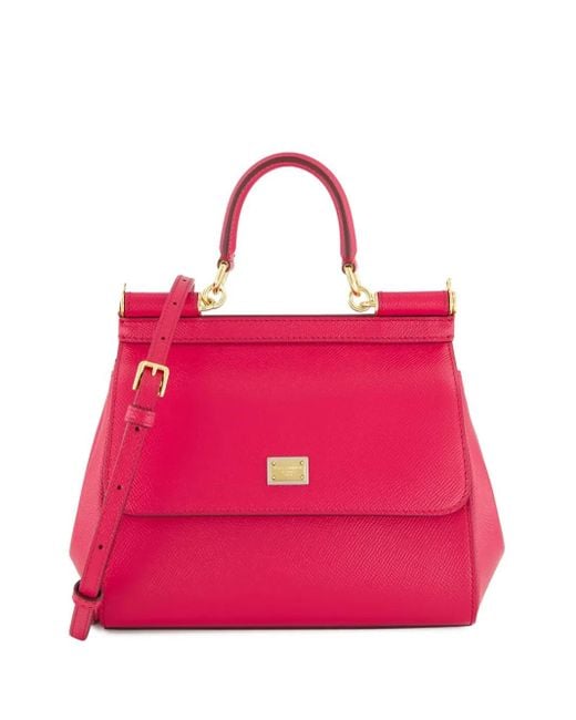 Dolce & Gabbana Pink Sicily Handbag