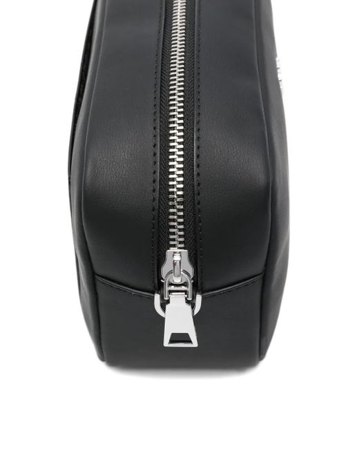 DKNY Black Logo-Plaque Shoulder Bag