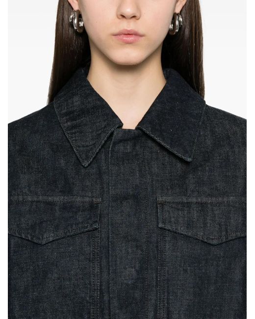 Chaqueta Corta Two Pocket Lemaire de color Blue