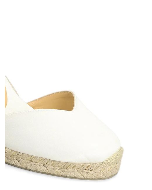 Castaner Natural Wedge Espadrilles