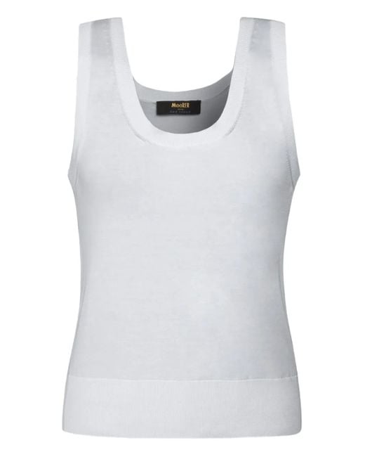 Canotta di Moorer in White