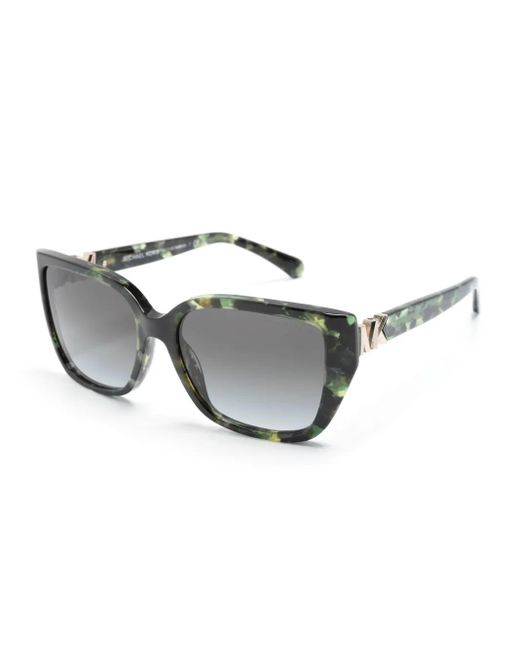 Michael Kors Gray Acadia Square-Frame Sunglasses