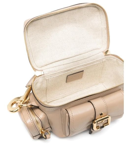 Chloé Natural Small Camera Crossbody Bag