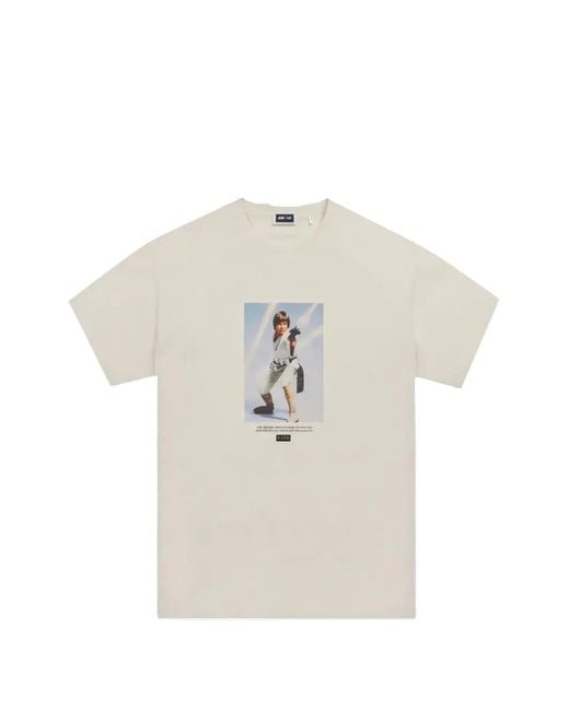 Kith White X Star Wars Printed T-Shirt for men