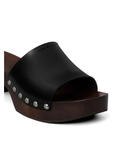 Tory Burch White Sandals Clog