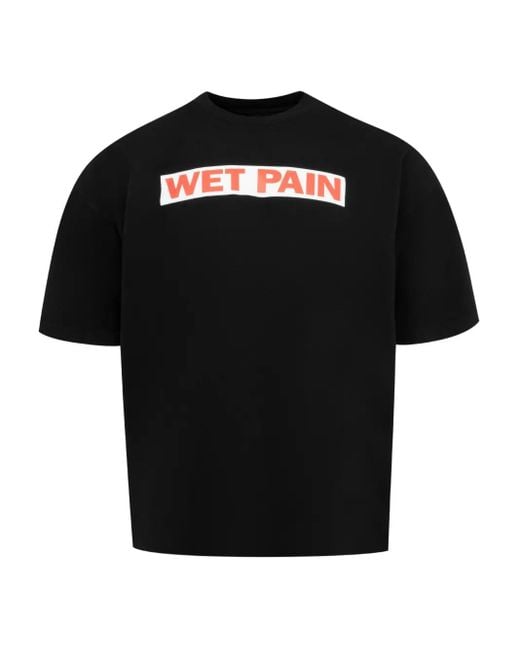 メンズ Pleasures Wet Pain Tシャツ Black