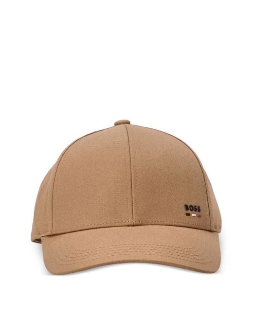 Boss Natural Logo-Detail Baseball Cap for men