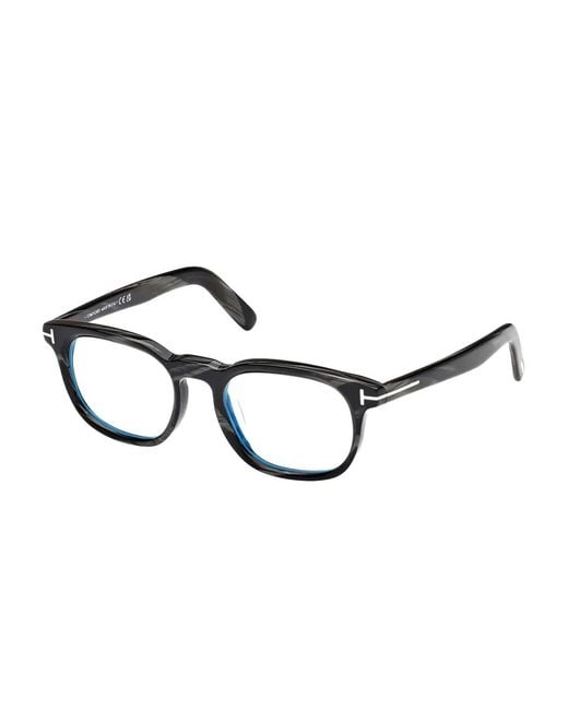Tom Ford Brown Square-Frame Glasses for men