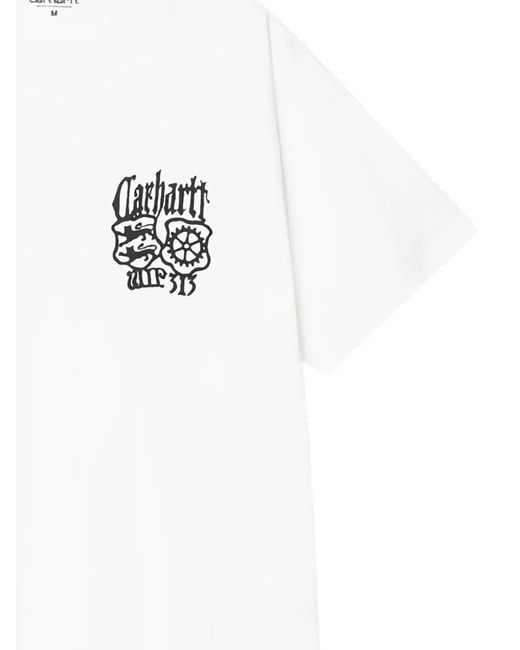Carhartt White Commuting Tales T-Shirt for men
