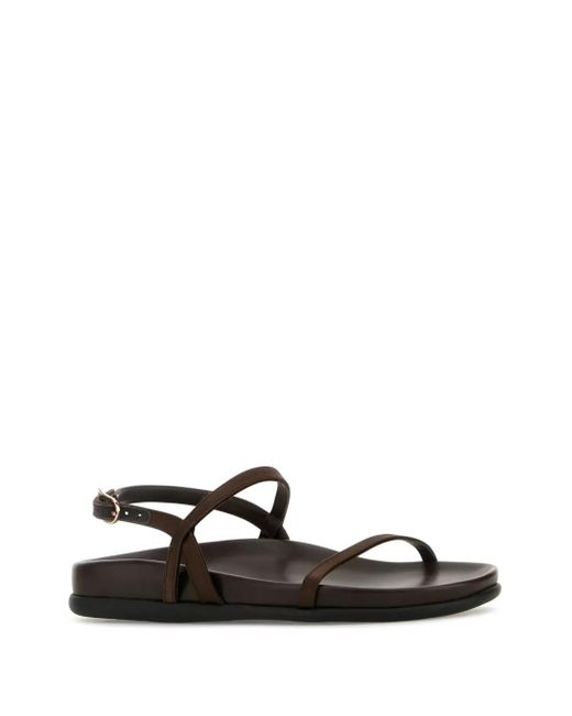 Ancient Greek Sandals White Evriali Sandals
