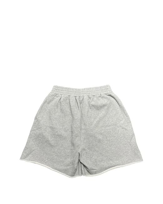 Sp5der White Web Logo Shorts for men
