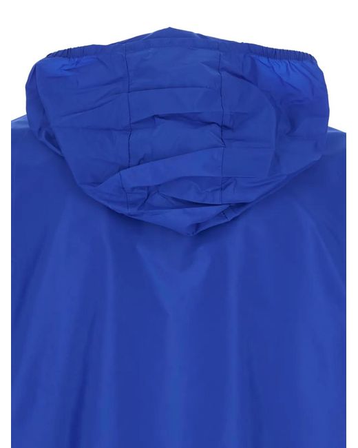 Moncler Blue Arrakis Contrast-Stitching Jacket for men