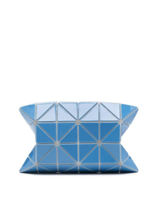 Bao Bao Issey Miyake Blue Geometric-panelled Makeup Bag