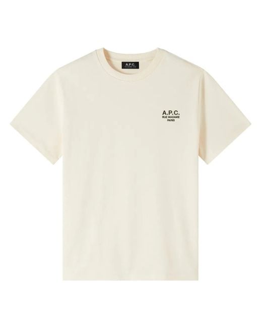 Camiseta Standard Rue A.P.C. de hombre de color White