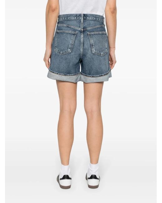 Agolde Blue Dame Short