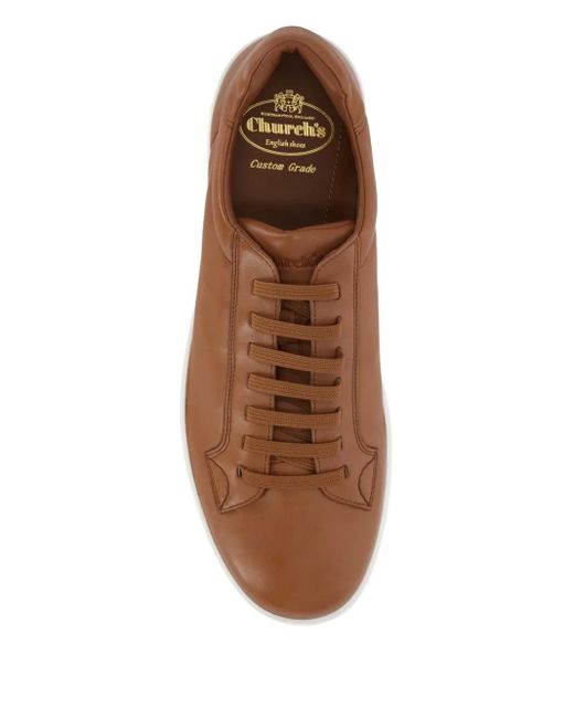 Church's Brown Ludlow 2 Leather Lace-up Sneakers for men