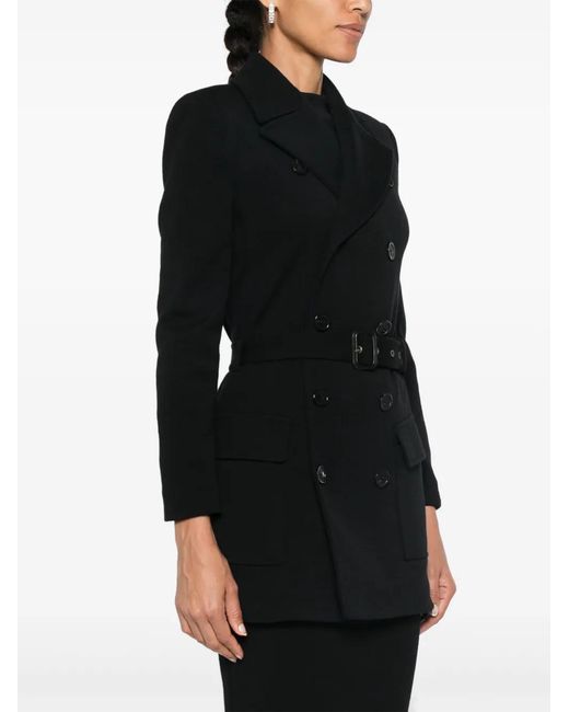 Saint Laurent Black Saharienne Jacket