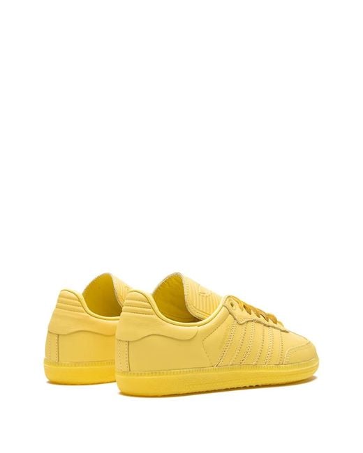 Adidas Yellow X Pharrell Humanrace Samba Sneakers