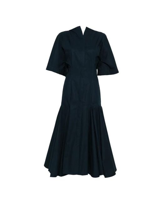 Jacquemus Blue La Robe Moisson Midi Dress
