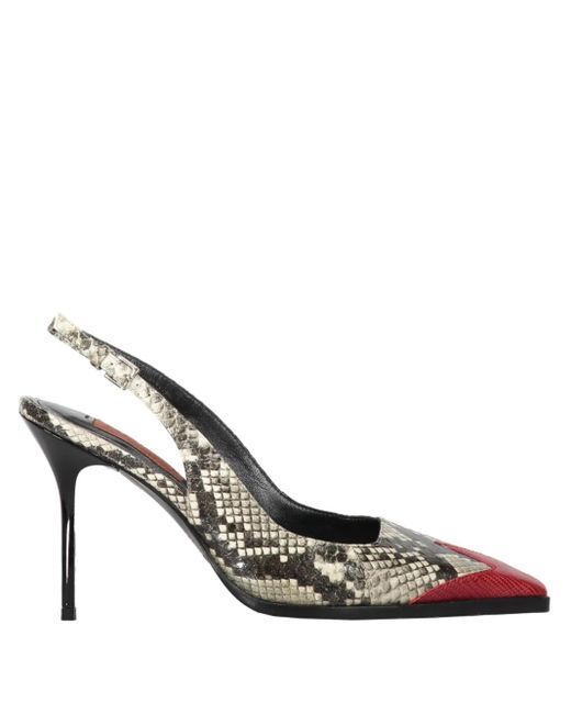 Missoni スリングバック レザーパンプス Metallic