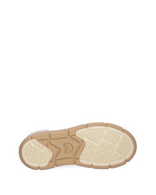 Sorel Natural Explorer Iii Faux-Fur-Trim Lace-Up Boots