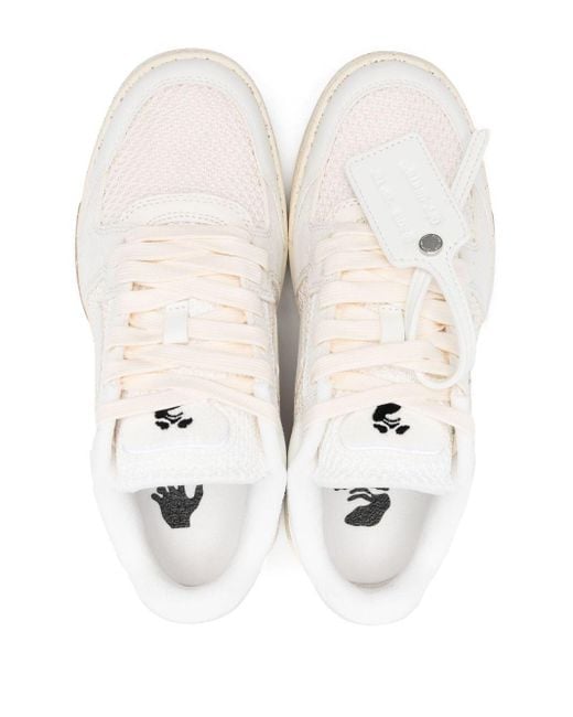 Off-White c/o Virgil Abloh White Slim Out Of Office Mesh Sneakers