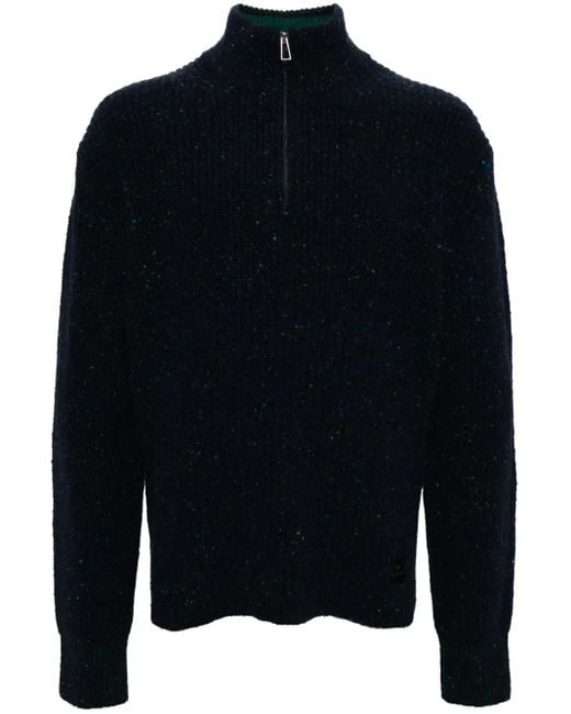 Paul Smith Pullover Mit Reißverschluss in Blue für Herren