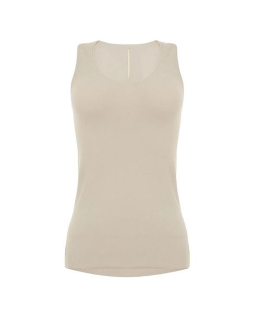 Wolford White Seamless Warp-Knit Top