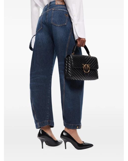 Pinko Blue Seam-Detail Jeans