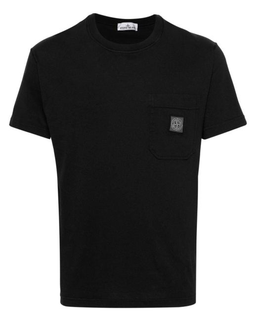 Stone Island Black T-shirts & Tops for men