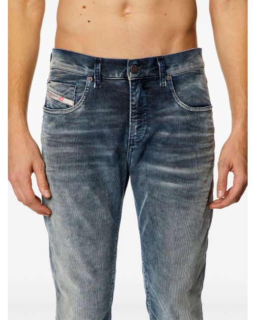 DIESEL Blue 2019 D-strukt 068jf Slim-cut Jeans for men