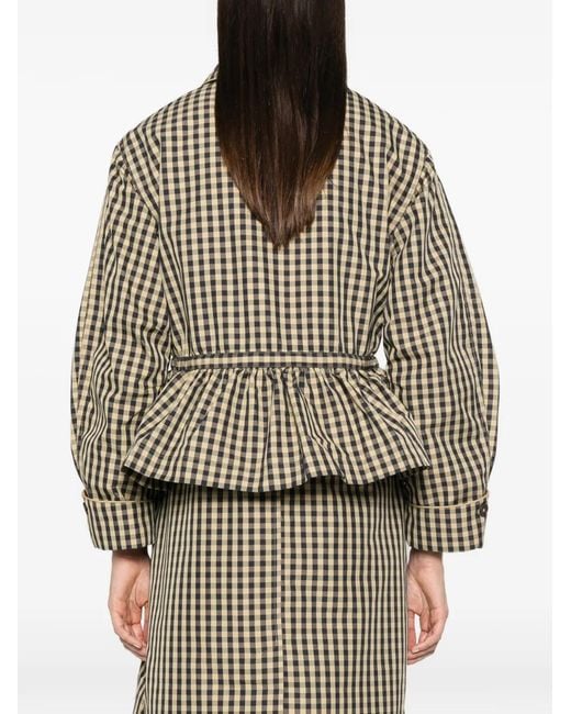Damson Madder Natural Myrtle Trench Coat