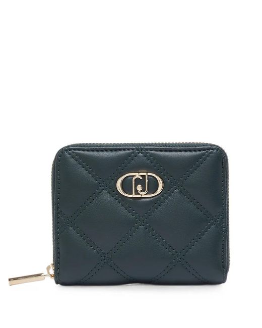 Liu Jo Blue Small Quilted Wallet