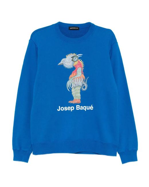 Undercover X Josep Baque Sweater in het Blue voor heren