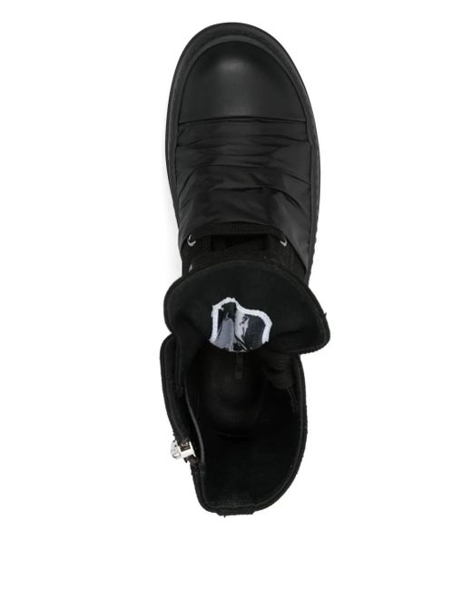 Rick Owens キャンバス スニーカー Black