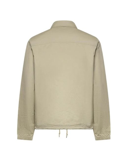 Patagonia Natural Logo-Patch Drawstring Jacket for men