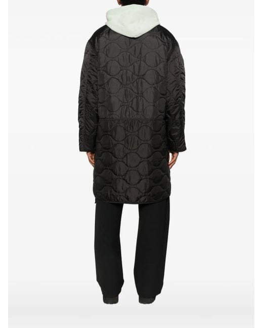 Oamc Peacemaker Black Long-Sleeve Pocket Coat for men